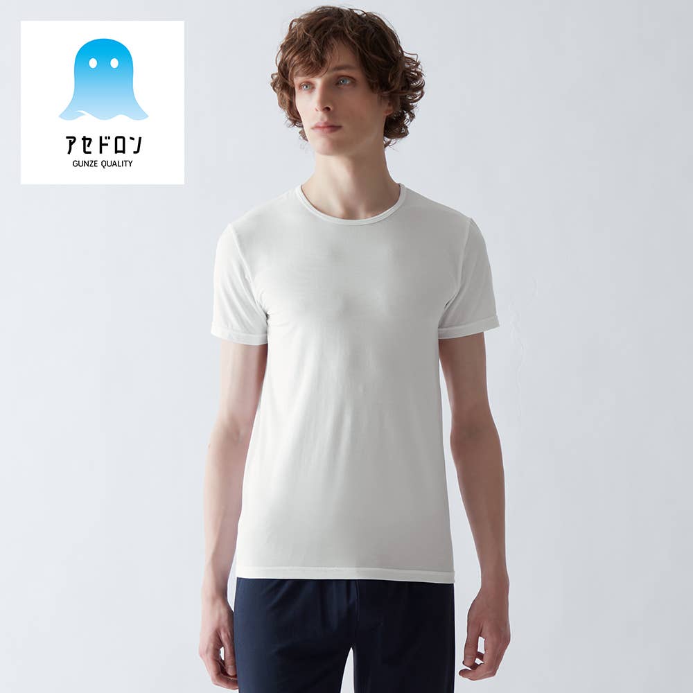 【アセドロン】クルーネックTシャツ